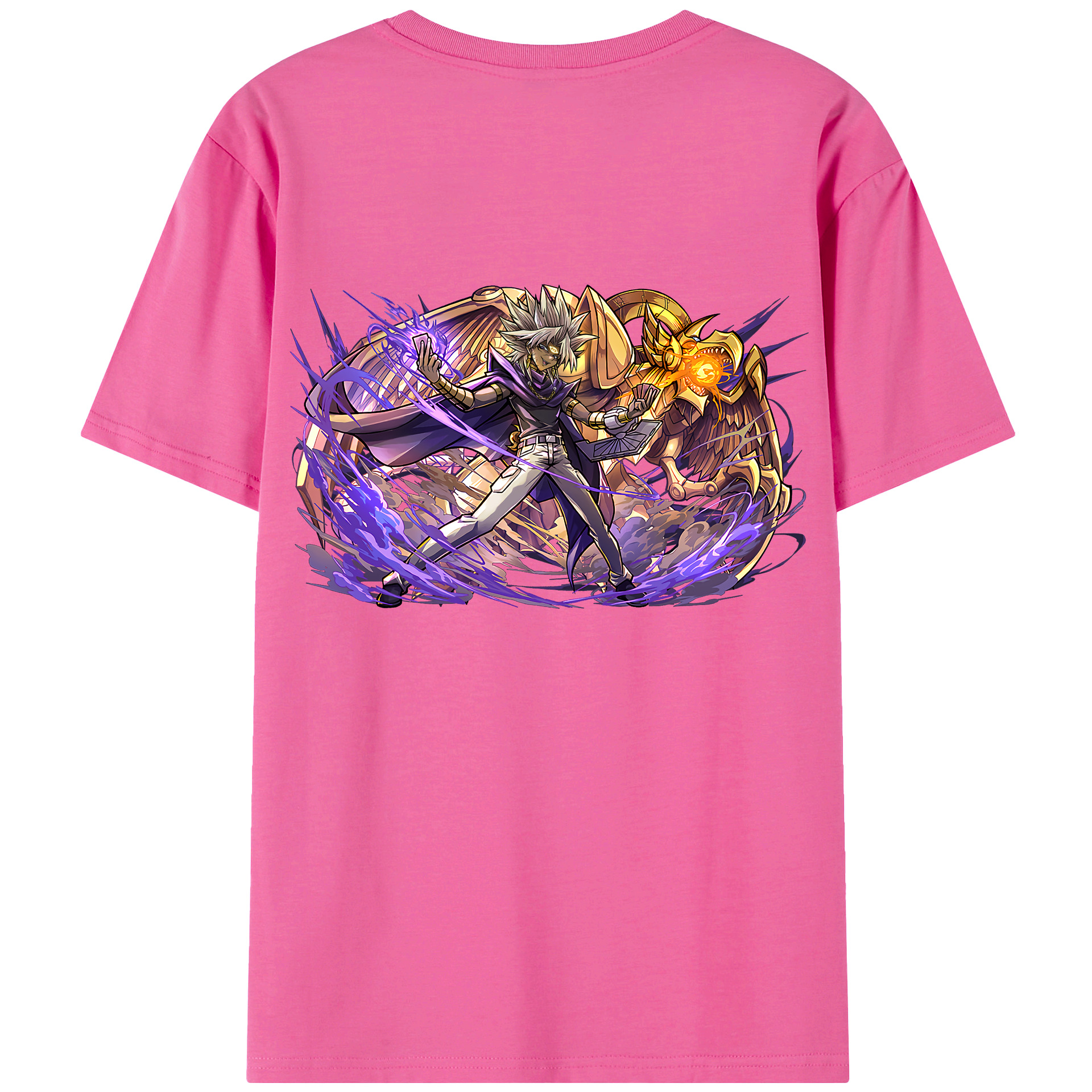 遊☆戯☆王 Yu-Gi-Oh! レディース半袖Tシャツ(バックプリント)
